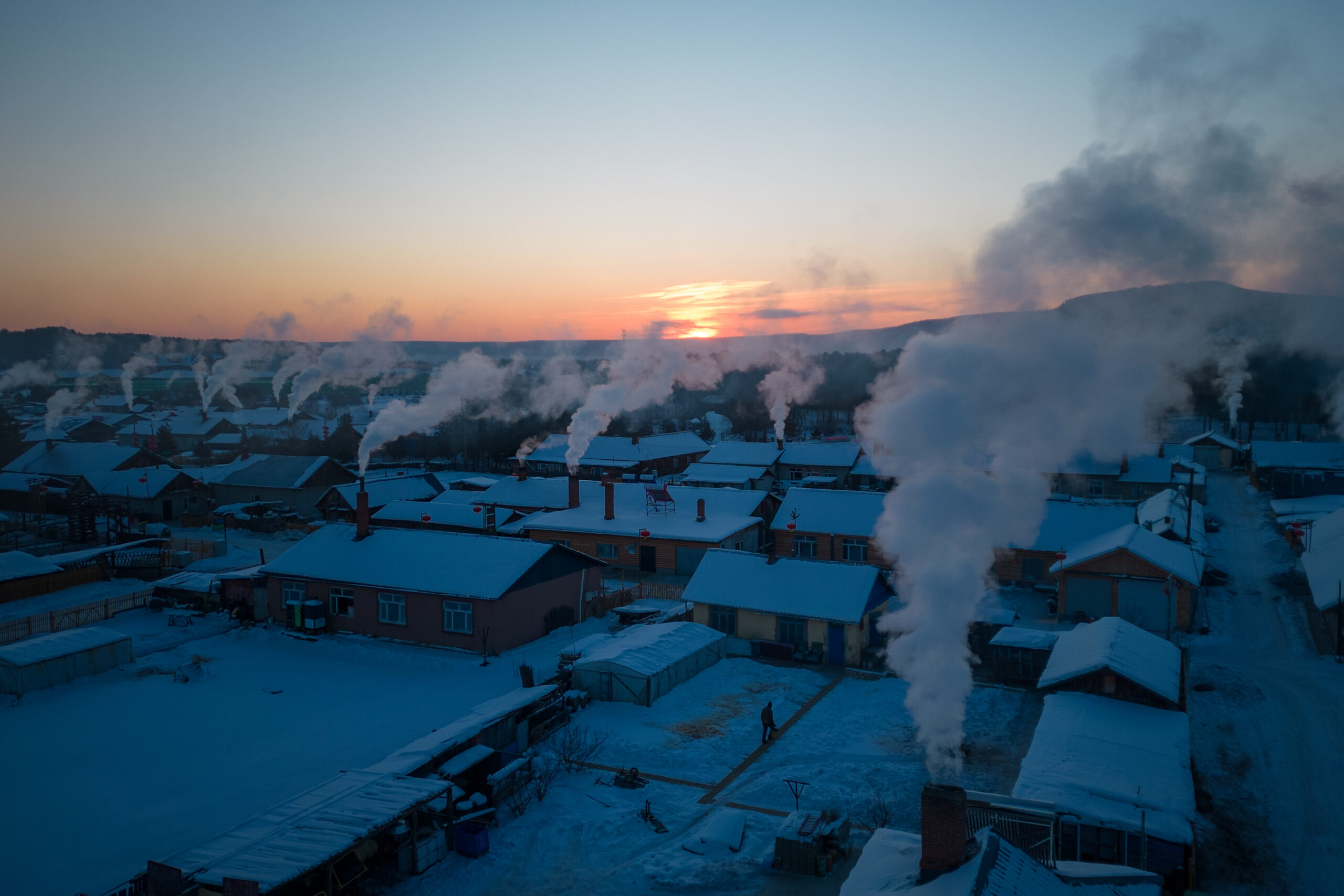 Menurut otoritas meteorologi di Provinsi Heilongjiang